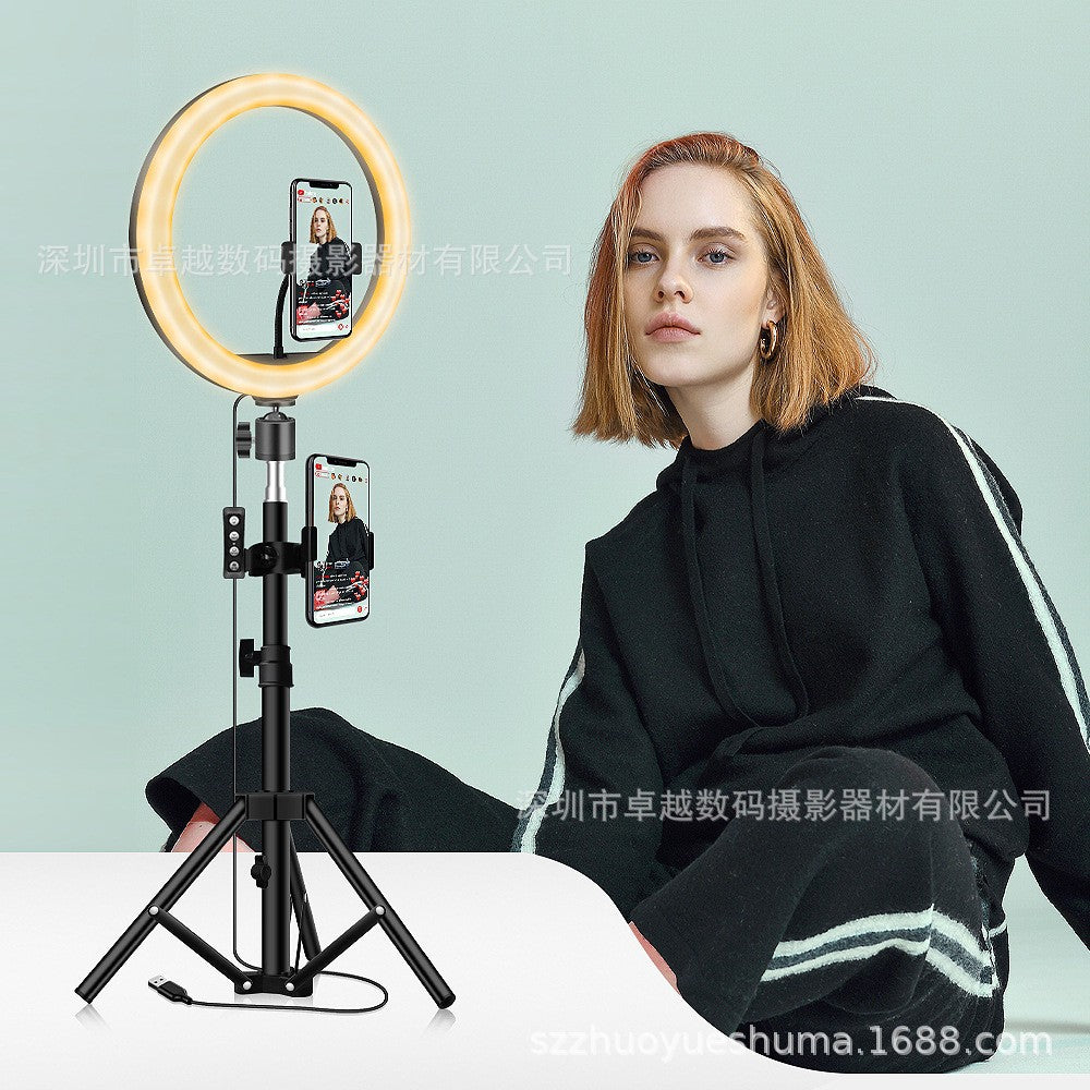 Mobile phone live broadcast fill light wholesale desktop photo shooting beauty lamp holder ringlight ring live broadcast light