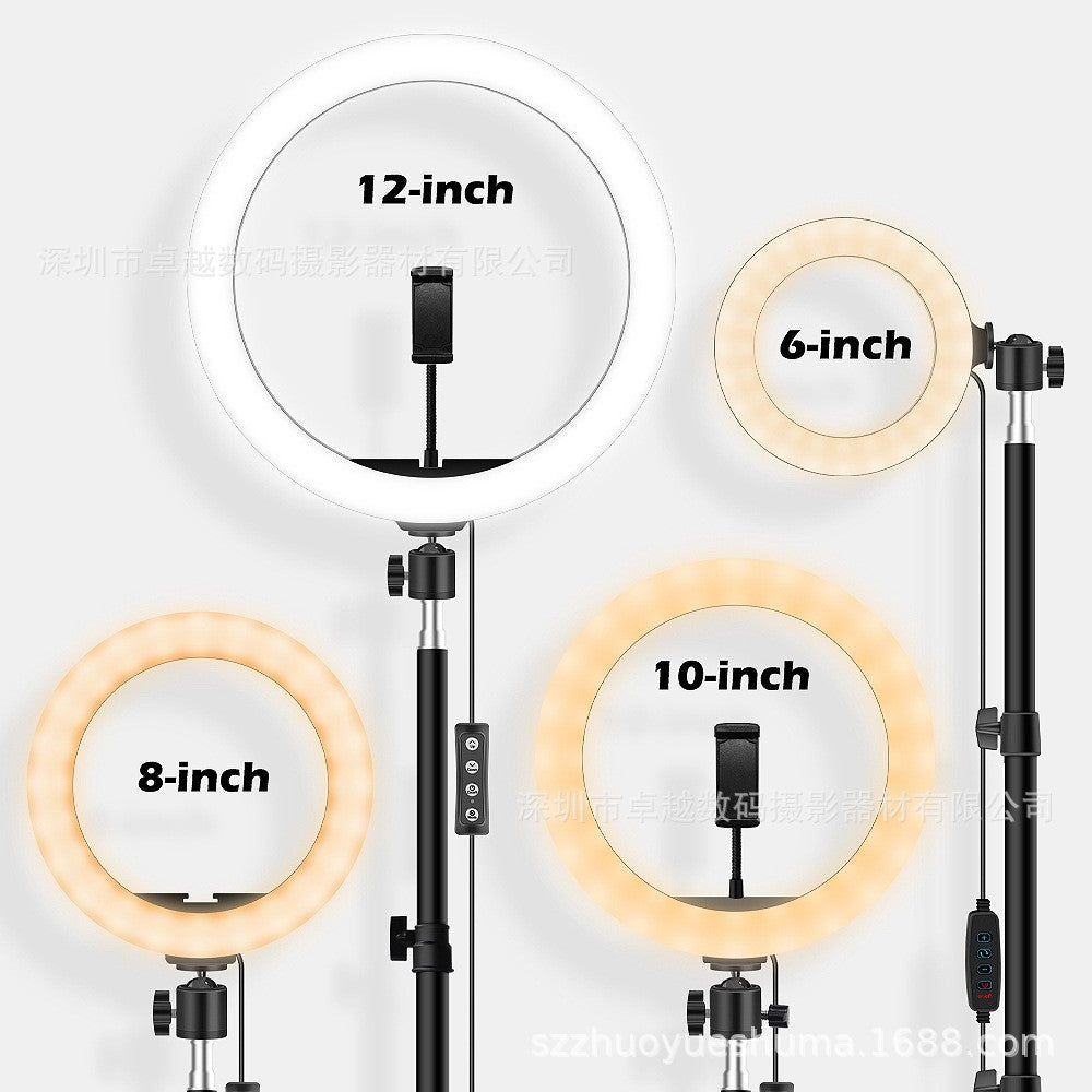 Mobile phone live broadcast fill light wholesale desktop photo shooting beauty lamp holder ringlight ring live broadcast light