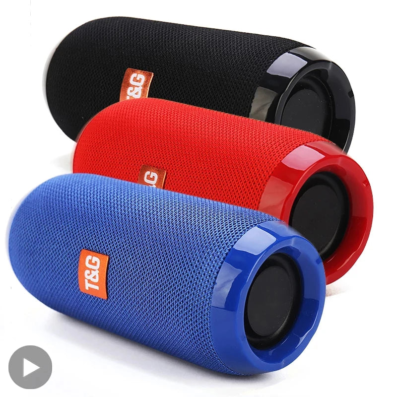 Caixa de Som Bluetooth Portátil Sem Fio com Rádio FM e Subwoofer para Áudio Bluetooth com Mãos Livres