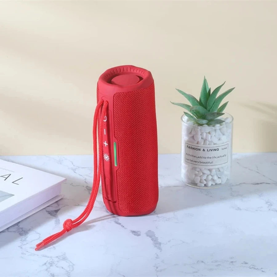 Caixa de Som Bluetooth Portátil Sem Fio com Rádio FM e Subwoofer para Áudio Bluetooth com Mãos Livres