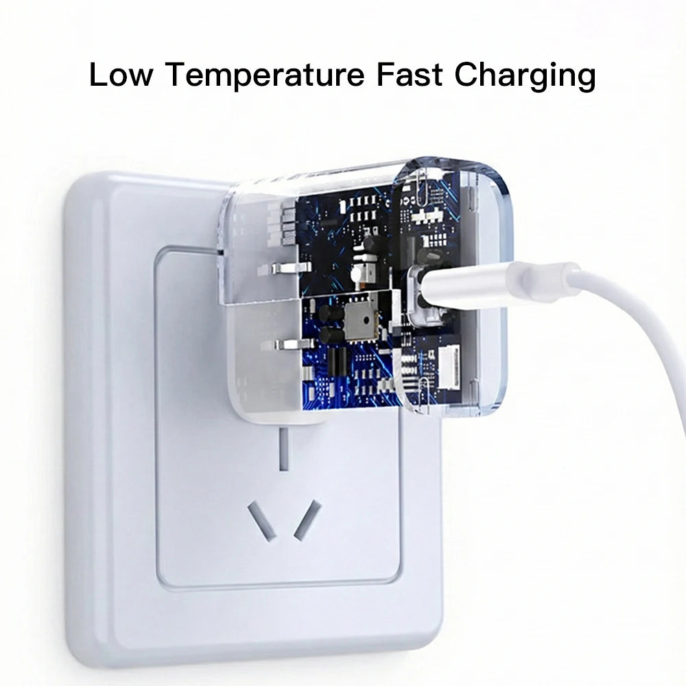 Carregador rápido PD de 30 W para iPhone 12, 13, 14, 15, 16, 17 Pro Max Plus, cabo de carregamento rápido USB-C para Lightning, adaptador de energia tipo C para C.